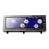 Чёрный Золото Узор 6 слота для часов