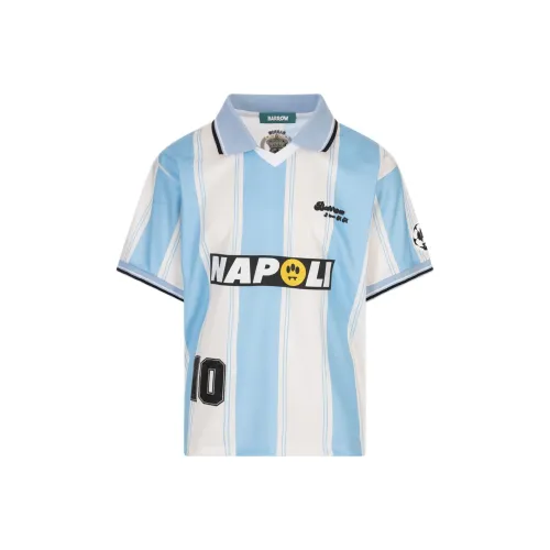 Барроу Светло-Синяя Унисекс Поло