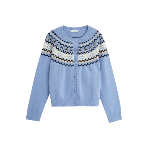 Inman Пыльно-голубой Женский Трикотаж