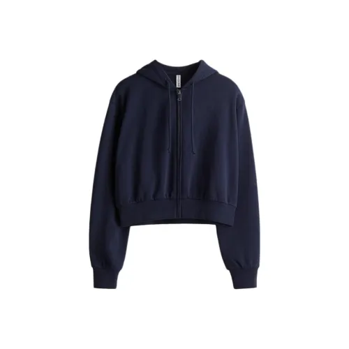 H M Морской Синий Женский Свитшот