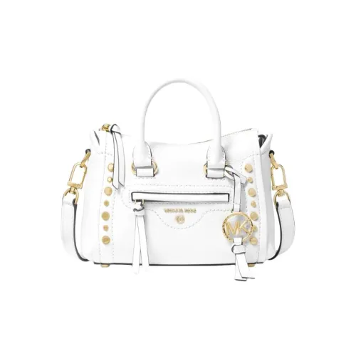 MICHAEL KORS MICHAEL KORS Luggage Collection Коровья кожа Сумка через плечо Сумка Мини Белый