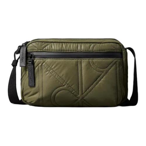 CALVIN KLEIN Нейлон Camera Сумка Сумка через плечо Мужская Зеленая
