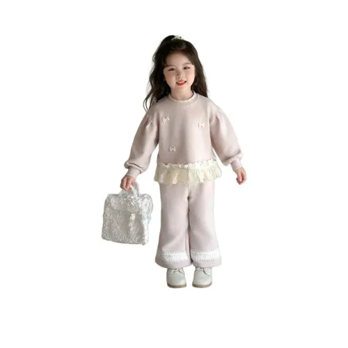 Hua Le Ji Розовый Предшкола Повседневная Спортивная Одежда