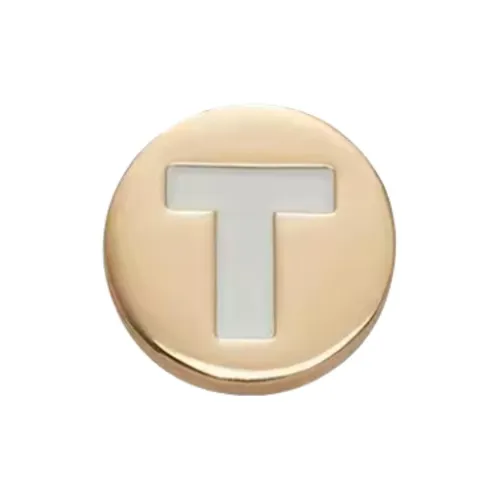 Crocs Аксессуары для обуви из цинкового сплава Унисекс Золото