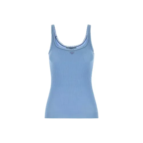 PRADA Синие Женские Майки