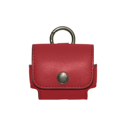 COACH Утонченный чехол для наушников AirPods Pro из телячьей кожи мужской красный