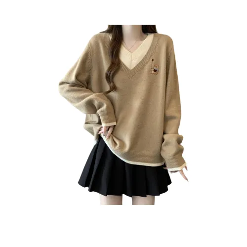 AHRTB Хаки Женские Трикотаж