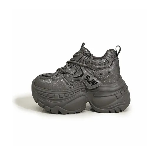 Milan Love Song Амортизаторы Устойчивые к истиранию Противоскользящие Низкий Топ Толстая подошва Кроссовки Женские