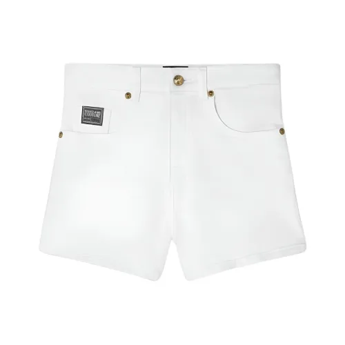 VERSACE JEANS COUTURE Повседневные шорты Женские Белые