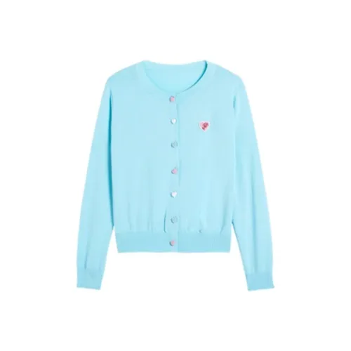 SOIE Светло-синий Женский Трикотаж