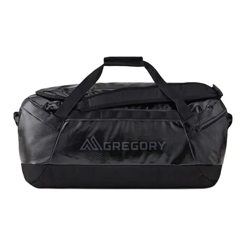 GREGORY Переработанный полиэстер Сумка через плечо Сумка Дорожная сумка Унисекс Обсидиановый черный