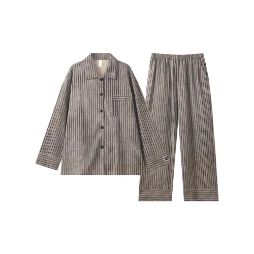 X QINGE Кофейный Женский Пижамный Комплект