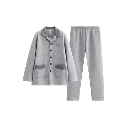 FENTENG FJ26930145 Фотиния Серый Мужской Пижамный Комплект