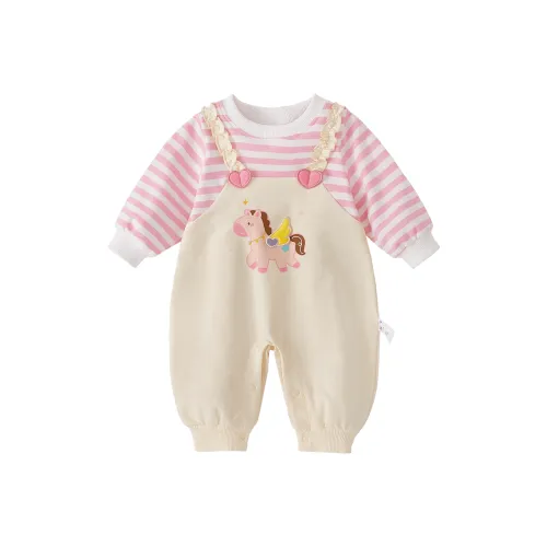 JELLYBABY Cute Pattern Long Sleeved Jumpsuit JELLYBABY Милый узор длинный рукав комбинезон
