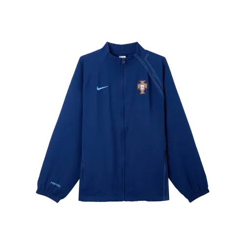Nike Португалия 2004 Reissue Футбол Replica Дорожка Куртка Мужской Синий Void Университетский синий