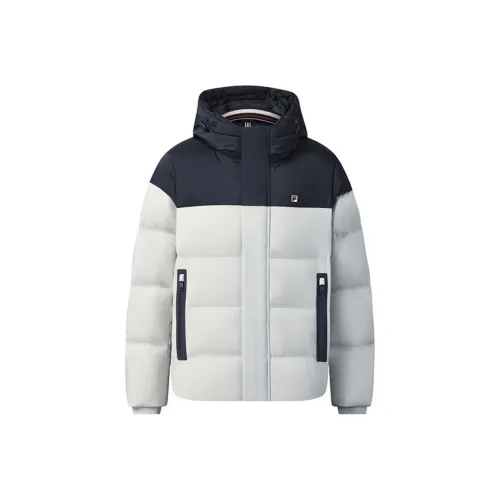 FILA HERITAGE Пуховик Мужской Улун Серый