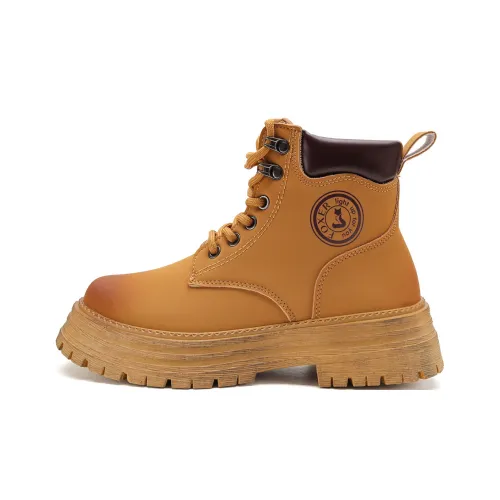 FOXER Martin Boots Yellow Unisex