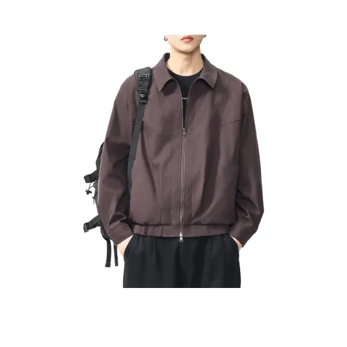 ZENGZHI Куртка Свободный крой Прямой крой Унисекс