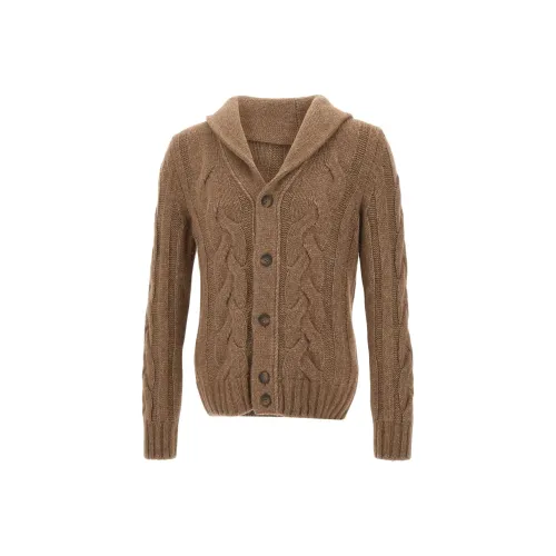 Gran Sasso Коричневый Мужской Трикотаж