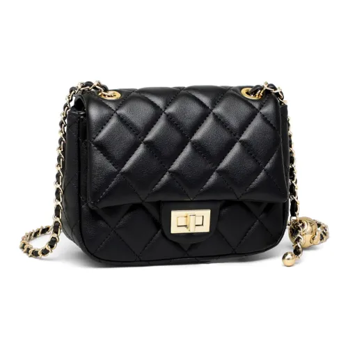 VINEY Сумка через плечо из коровьей кожи маленькая сумка на плечо экрю черный