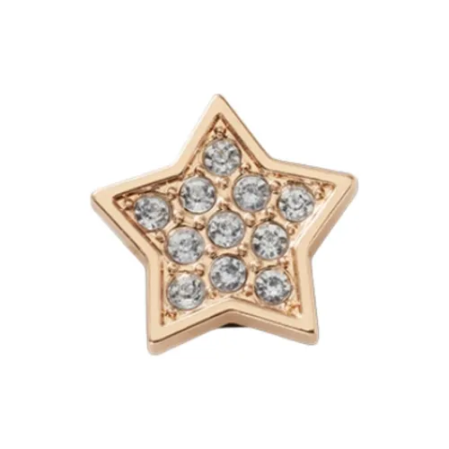 Crocs Аксессуары для обуви из цинкового сплава Унисекс Золото