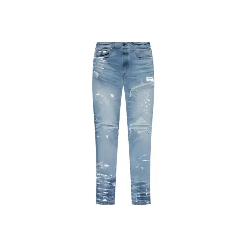 AMIRI Men's Blue Jeans AMIRI Мужские синие джинсы
