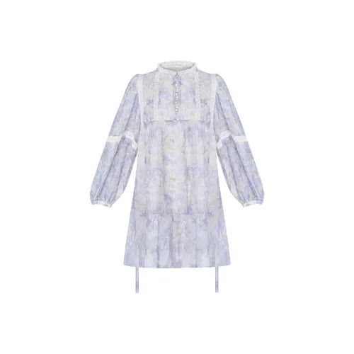 BIFH Длинное платье с длинными рукавами женское