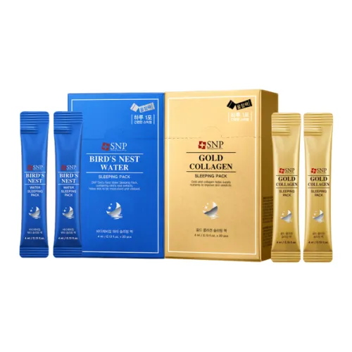 SNP Bird'S Nest Золотой Сон Маски для лица Укрепляющие Увлажняющие Гидратирующие Различные типы кожи