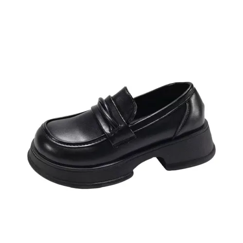 Puppytown Преппи Британский стиль Лоферы Женские