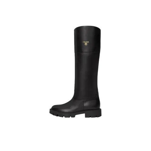 CELINE Margaret Колено Высокие сапоги Женские Черный