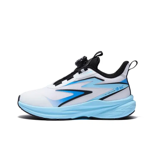 361°KIDS Противоскользящий Водонепроницаемый Легкий Амортизация Детские беговые кроссовки Синий Белый Подростки