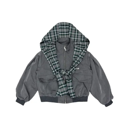 PGKZ Серый Унисекс Куртки