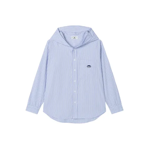 MIND ERROR Синий Унисекс Рубашки