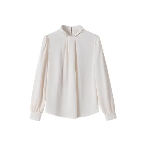 HUICUIGE Абрикос Женские Рубашки