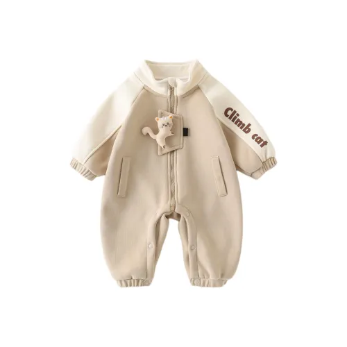 XiaoJinBu Абрикос Малыш Комбинезоны Ползунки