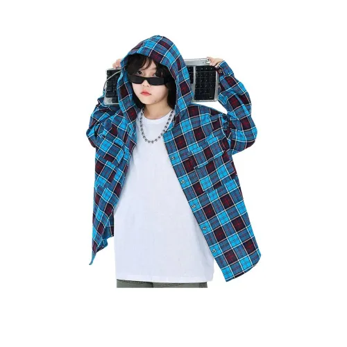 EASTERN CAMEL Синий Kids Повседневные Рубашки