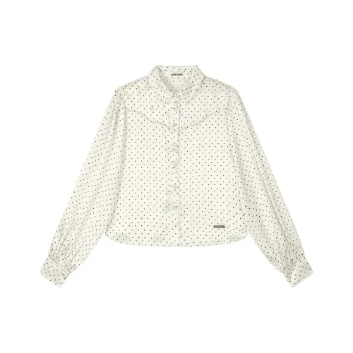 Asif calie SATIN Rodeo POLKA BLOUSE Рубашка Женская