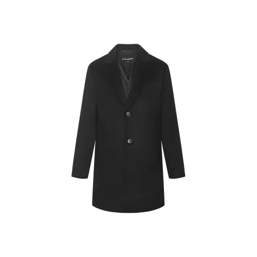 LESS IS MORE Черное G5DYR00401 Мужское пальто