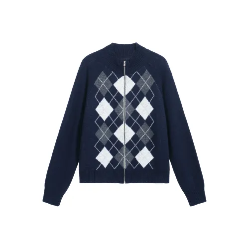 GEZITAI Темно-синий Синий Женский Трикотаж