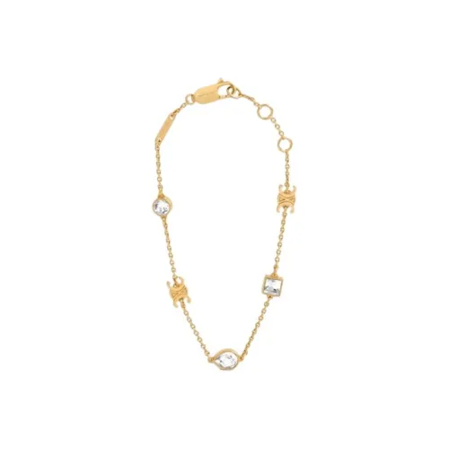 CELINE Браслеты из латанию Женские Золотые