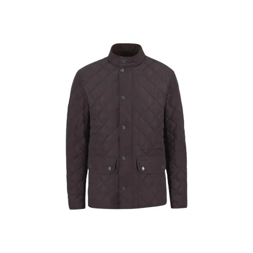 BARBOUR Черный Дуб Мужские пуховики