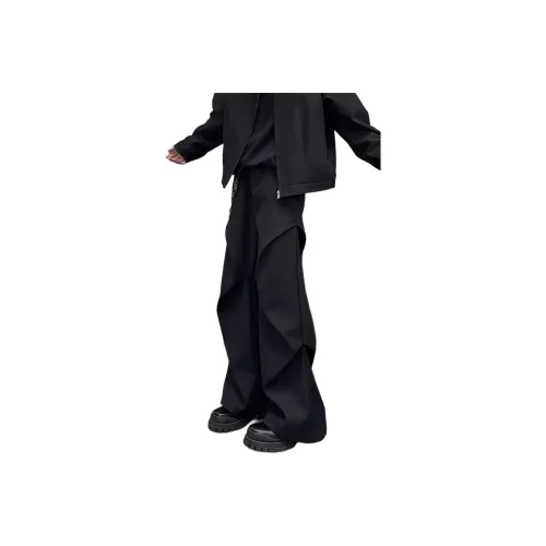 BEAR UNION Черные Унисекс Повседневные Штаны