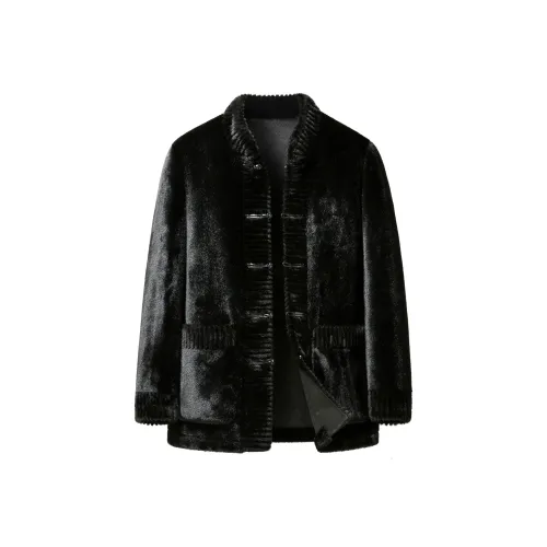 SENJIALUO Мужская кожа и мех