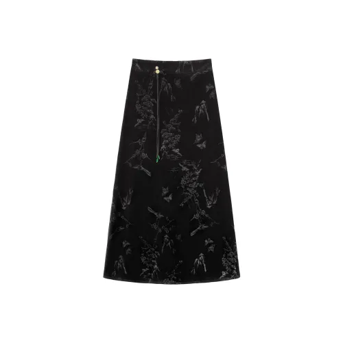 TOUCH Повседневный Длинный Юбка Женские