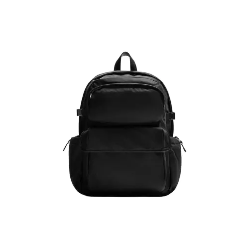 ZARA Полиамид Рюкзак Унисекс Черный