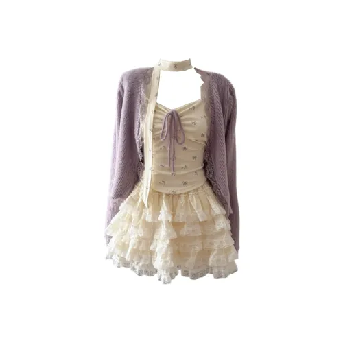 GRAYISMOON Женские Комплекты с Юбкой