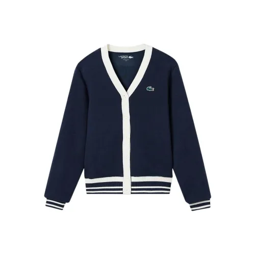 LACOSTE HHW Темно-синий Синий Белый Многоцветный Женский Трикотаж