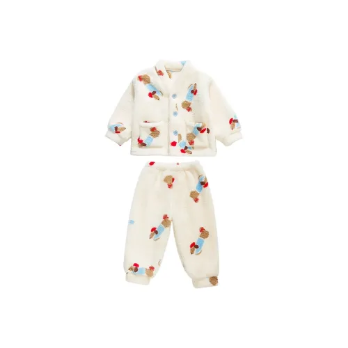 M JBABY Ecru Kids Lounge Set