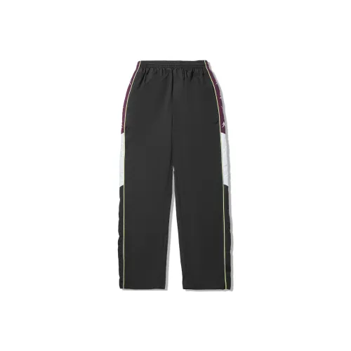 Лайнер Черный Темно-Красный Мужские Повседневные Штаны