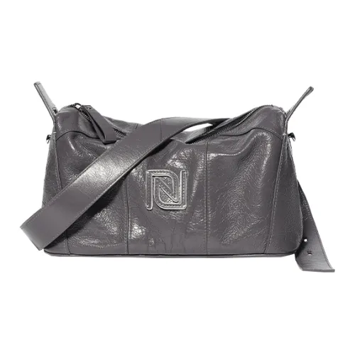 ROSA HERMOSO Масляный воск Shrinkage Лицевая коровья кожа Подушка Сумка Сумка через плечо Унисекс